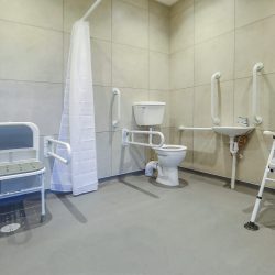 Fully equipped accessible rooms.